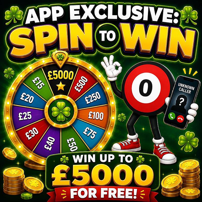 App Exclusive: Spin To Win