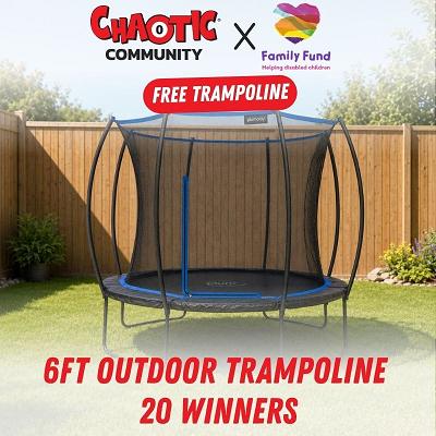 6FT OUTDOOR TAMPOLINE