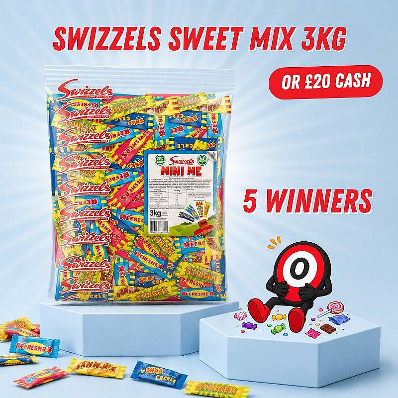 Swizzels Sweet Mix or Cash - 5 winners