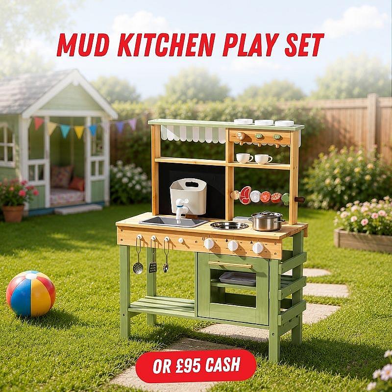 Mud Kitchen Play Set or Cash
