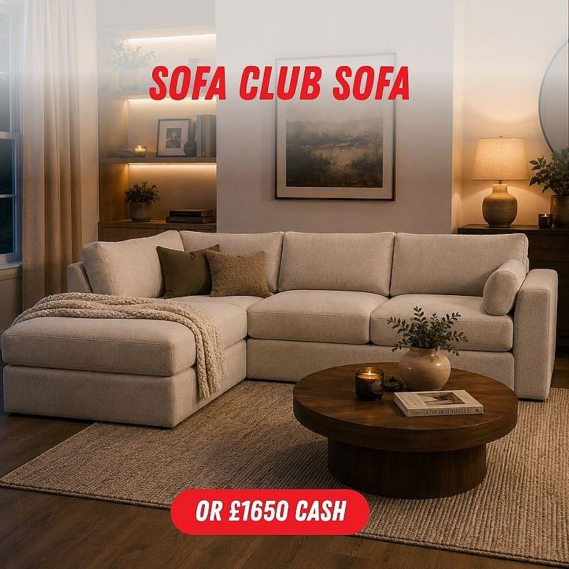 Sofa Club Sofa or Cash 