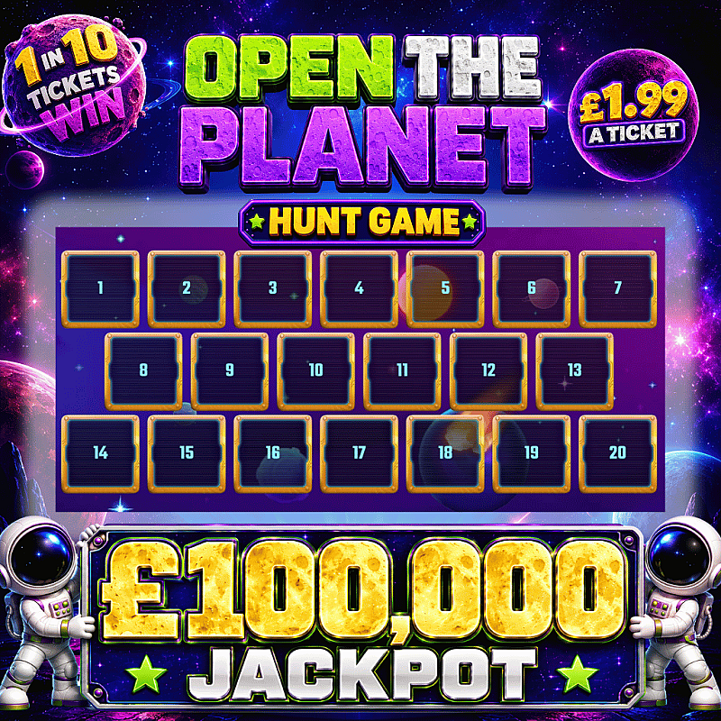 Open The Planet - Hunt Game 