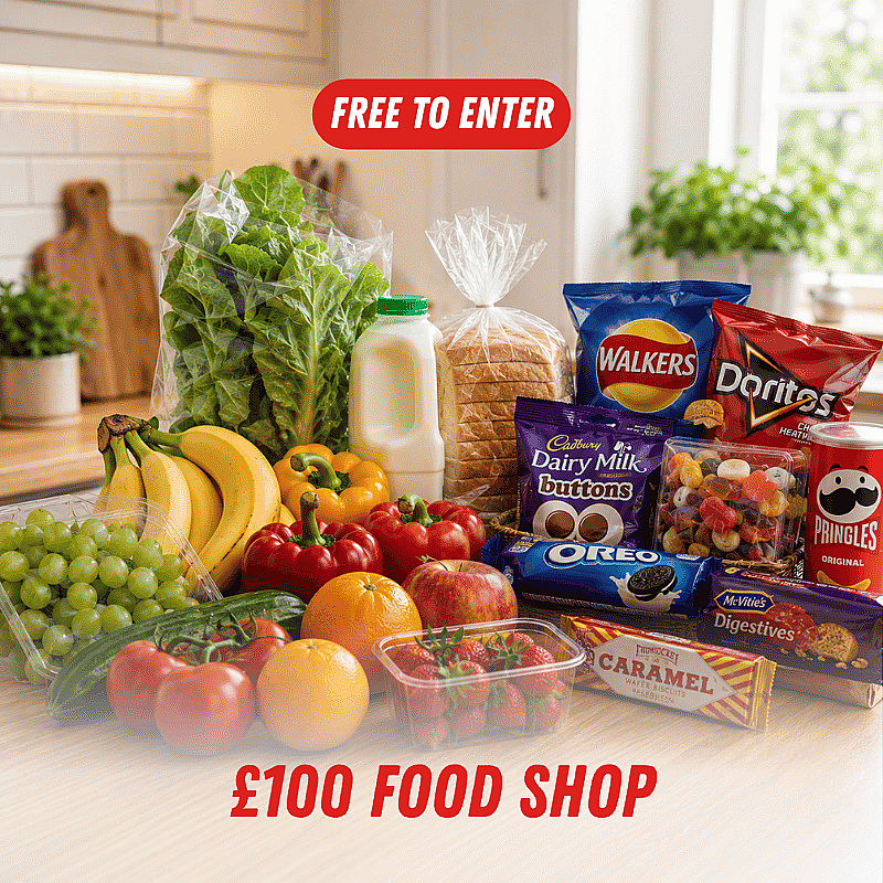 Free £100 Food Shop 