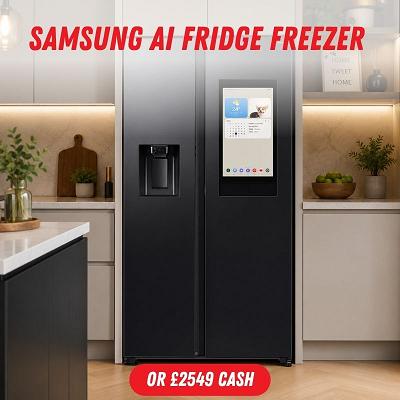Samsung AI Fridge Freezer or Cash
