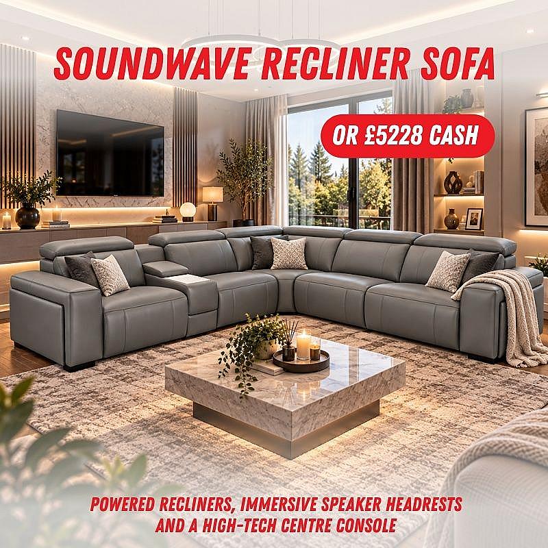 Soundwave Recliner Sofa 